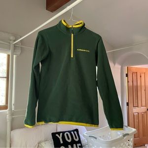 Oregon Ducks Fleece 1/4 Zip Sweatshirt